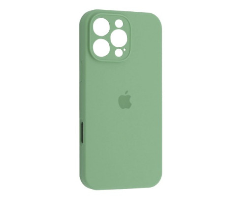 Чохол Silicone Case Full Camera Copy for iPhone 16 Pro Max (68) fresh green mag-200000154682651990