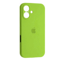 Чохол Silicone Case Full Camera Copy for iPhone 16 (60) party green mag-200000154765652073