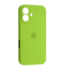 Чохол Silicone Case Full Camera Copy for iPhone 16 (60) party green mag-200000154765652073