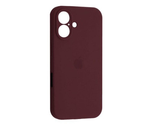 Чохол Silicone Case Full Camera Copy for iPhone 16 (67) plum mag-2000001547717131390