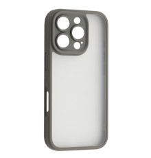 Чохол ROCK Guard Touch Series Protection (Anti-drop Lens) for iPhone 16 Pro Gray mag-200000154853059049