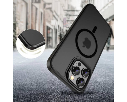 Чохол ROCK Matte Series Protaction Case with Magnetic for iPhone 16 Pro Black mag-2000001548653141007