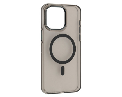 Чохол Silver Shield Magsafe for iPhone 15 Pro Max Transparent Black mag-200000154900160272