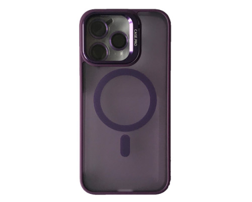 Чохол CASE PRO MATTE FORTABLE CAMERA LENS MAGSAFE for iPhone 16 Pro Deep purple mag-200000154939152247