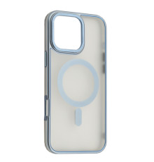 Чохол Perfect Case with MagSafe for iPhone 16 Pro titanium light blue mag-2000001552834131767