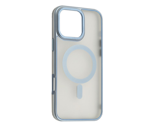Чохол Perfect Case with MagSafe for iPhone 16 Pro titanium light blue mag-2000001552834131767