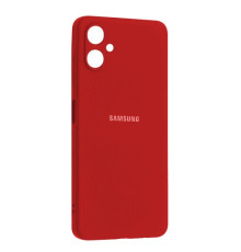 Чохол Silicone Case Full for Samsung A06 (A065) Red mag-2000001559161134618