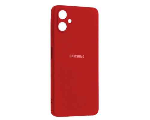 Чохол Silicone Case Full for Samsung A06 (A065) Red mag-2000001559161134618