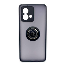 Чохол Gingle Ring Case for Motorola G84 Black mag-2000001560266137996