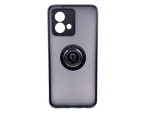 Чохол Gingle Ring Case for Motorola G84 Black mag-2000001560266137996
