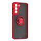 Чохол Gingle Ring Case for Samsung S21 FE (SM-G990) Red mag-200000156061755859