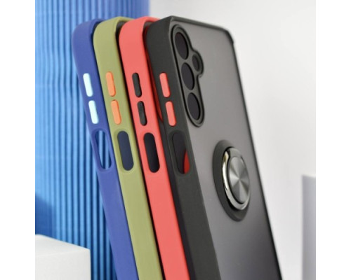 Чохол Gingle Ring Case for Xiaomi Redmi 13C/Poco C65 Blue mag-200000156083955800