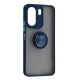 Чохол Gingle Ring Case for Xiaomi Redmi 13C/Poco C65 Blue mag-200000156083955800