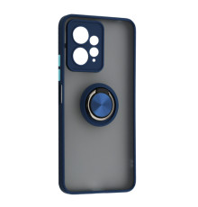 Чохол Gingle Ring Case for Xiaomi Redmi Note 12 4G Blue mag-200000156107255818