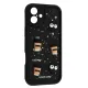 Чохол HAPPY Cookie Case for iPhone 16 Black mag-2000001562895143773