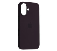 Чохол 1:1 Original Silicone Case with MagSafe for iPhone 16 Plus Plum mag-2000001571606135174