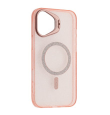 Чохол PRO CRYSTALSHINE FORTABLE MAGSAFE for iPhone 16 Plus Pink mag-200000157879758664