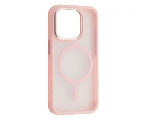Чохол NEW MATTE MAGSAFE for iPhone 13/14 Pink mag-2000001580189152365