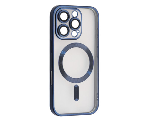 Чохол SHINING Camera MagSafe for iPhone 16 Pro Blue titanium mag-2000001587027132095