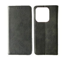 Чохол-книжка Black TPU Magnet for Xiaomi Redmi Note 14 4G Global version Gray mag-2000001593240137925