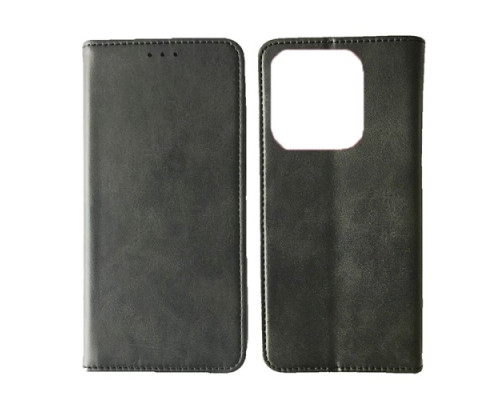 Чохол-книжка Black TPU Magnet for Xiaomi Redmi Note 14 4G Global version Gray mag-2000001593240137925