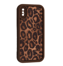 Чохол LEOPARD Case for iPhone X/XS Brown 4 mag-2000001596555135700