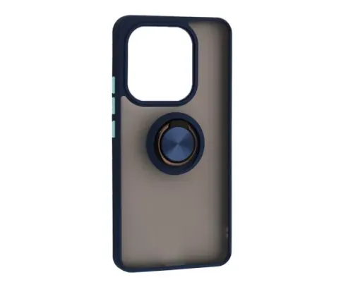 Чохол Gingle Ring Case for Xiaomi Redmi Note 14 4G EU Blue mag-2000001598849145335