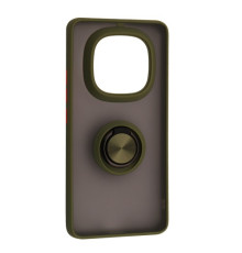 Чохол Gingle Ring Case for Xiaomi Redmi Note 14 Pro 4G Khaki mag-2000001598900136143