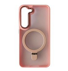 Чохол Matte Ring-MagSafe for Samsung S23+ Світло рожевий mag-2000001500811105316