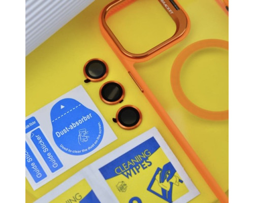 Чохол BRACKET CLEAR CAMERA LENS MAGSAFE for iPhone 14 Pro Max Dark blue mag-2000001504697105419