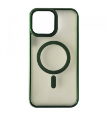 Чохол Perfect Case with MagSafe for iPhone 15 Pro titanium green mag-200000150595356833