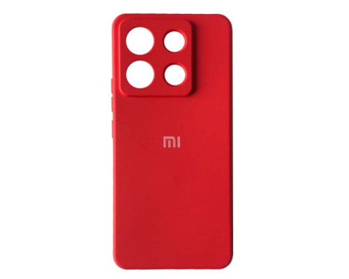 Чохол Silicone Case Full for Xiaomi Redmi Note 13 Pro 5G/Poco X6 5G Red mag-200000150634919526