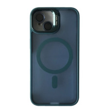 Чохол CASE PRO MATTE FORTABLE CAMERA LENS MAGSAFE for iPhone 13 Dark green mag-2000001511343139520