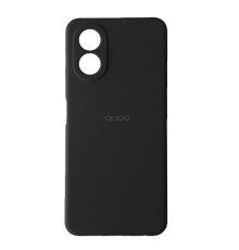 Чохол Silicone Case Full for Oppo A18/A38 Black mag-2000001512814105473