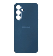 Чохол Silicone Case Full for Samsung A55 5G (A555) Navy Blue mag-200000151747560995