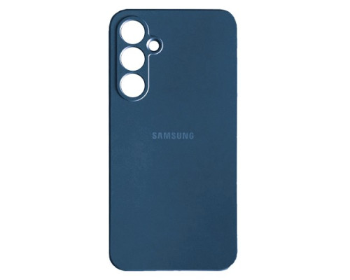 Чохол Silicone Case Full for Samsung A55 5G (A555) Navy Blue mag-200000151747560995