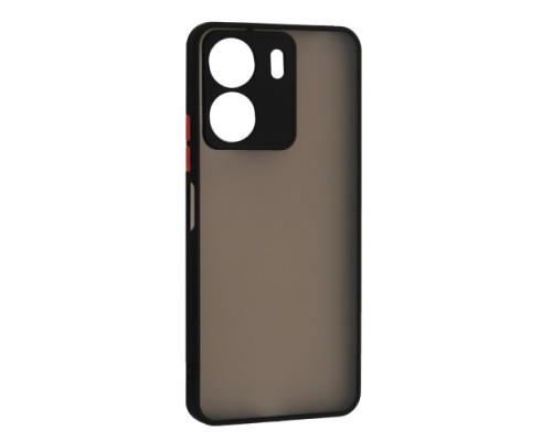 Чохол-бампер захисний Gingle Matte Case Xiaomi Redmi 13C/Poco C65 black mag-200000151890858202