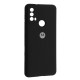 Чохол Silicone Case Full for Motorola E40 Black mag-200000152089529619