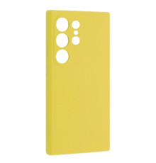 Чохол Silicone Case luxury для Samsung S24 Ultra Yellow mag-2000001529829105784