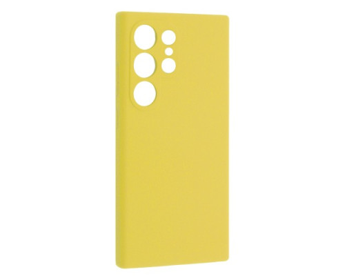 Чохол Silicone Case luxury для Samsung S24 Ultra Yellow mag-2000001529829105784