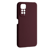Чохол Silicone Case luxury для Xiaomi Redmi Note 11/11S 2022 Marsala mag-2000001530108137749