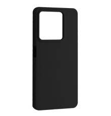 Чохол Silicone Case luxury для Xiaomi Redmi Note 13 Pro 5G/Poco X6 5G Black mag-2000001530542105845