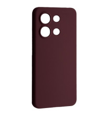 Чохол Silicone Case luxury для Xiaomi Redmi Note 13 Pro 4G Marsala mag-2000001530528137769