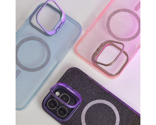 Чохол PRO CRYSTALSHINE FORTABLE MAGSAFE for iPhone 15 Pro Max Purple mag-200000153885258638