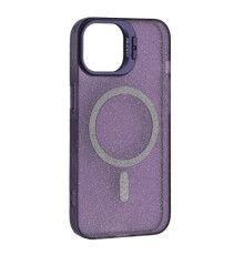 Чохол PRO CRYSTALSHINE FORTABLE MAGSAFE for iPhone 15 Pro Max Purple mag-200000153885258638