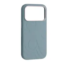 Чохол Flower Liquid Silicone Case MagSafe для iPhone 17 Pro Cloud Blue mag-2000001650769145884