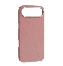Чохол Flower Liquid Silicone Case MagSafe для iPhone 17 Air Cherry Blossom Pink mag-2000001650875145894