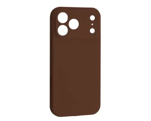 Чохол Silicone Case Camera Protective for iPhone 17 Pro (80) new brown mag-2000001654316146578