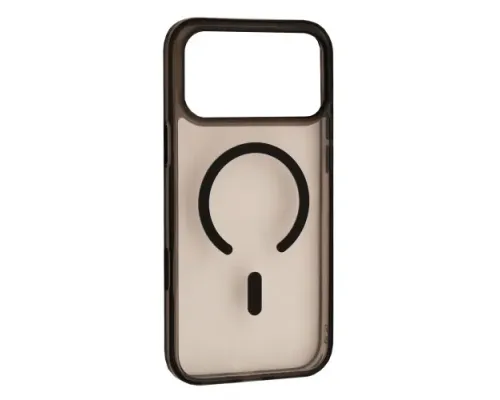 Чохол Crystal Frame MagSafe для iPhone 17 Pro Max Black mag-2000001654897145943