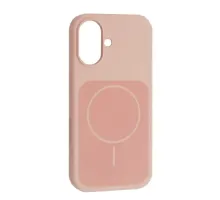 Чохол New Silicone Case MagSafe для iPhone 17 Gray Pink mag-2000001657881147381
